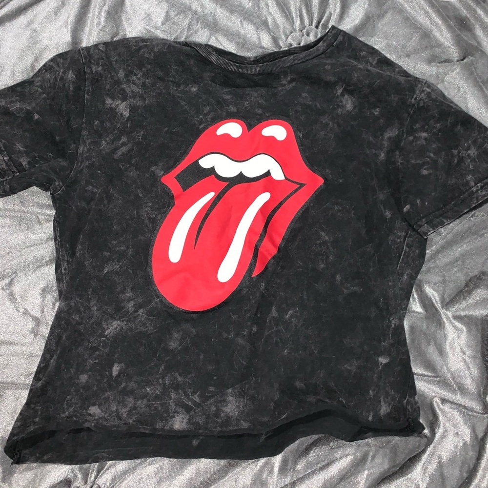 Rolling Stones crop top